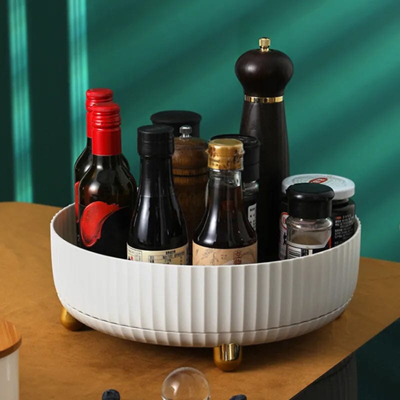 Lisslune | 360° rotating storage bowl, spice rack