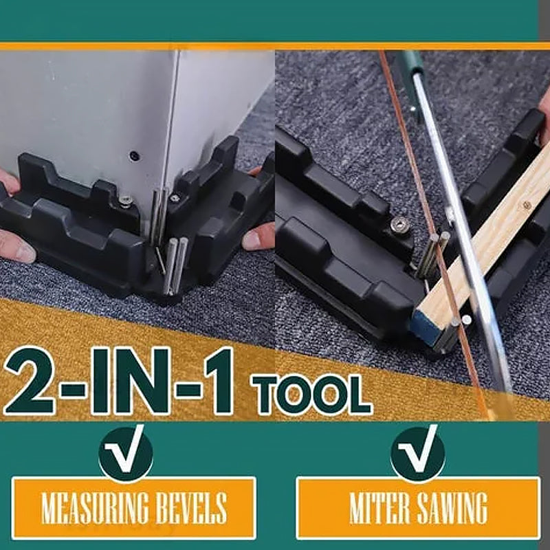 Lisslune | 2-in-1 Mitre Measuring Tool