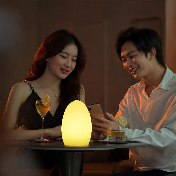 Lisslune | RGB ABS Egg-shaped LED Decorative Table Lamp