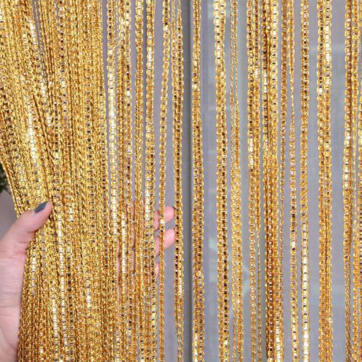 Lisslune | Glitter fringes for door, wall, window, room divider