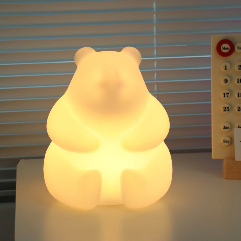 Lisslune | Contemporary Creative Bear PE LED Table Lamp for the Living Room