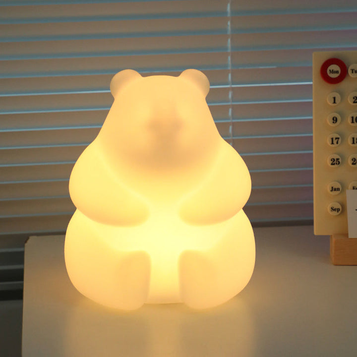 Lisslune | Contemporary Creative Bear PE LED Table Lamp for the Living Room