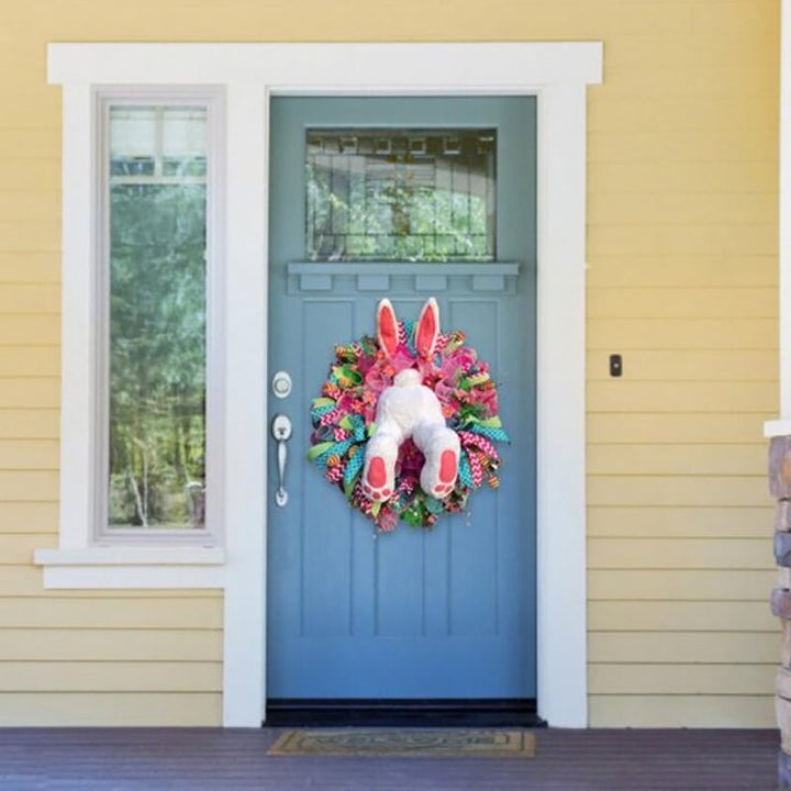 Lisslune | Easter Bunny Wreath Sticker