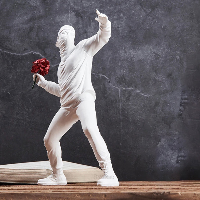 Lisslune | Banksy Flower Rioter Ornament