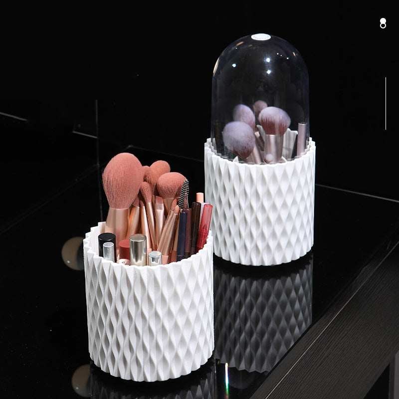 Lisslune | GlamSpin - Rotating Makeup Brush and Cosmetic Organizer