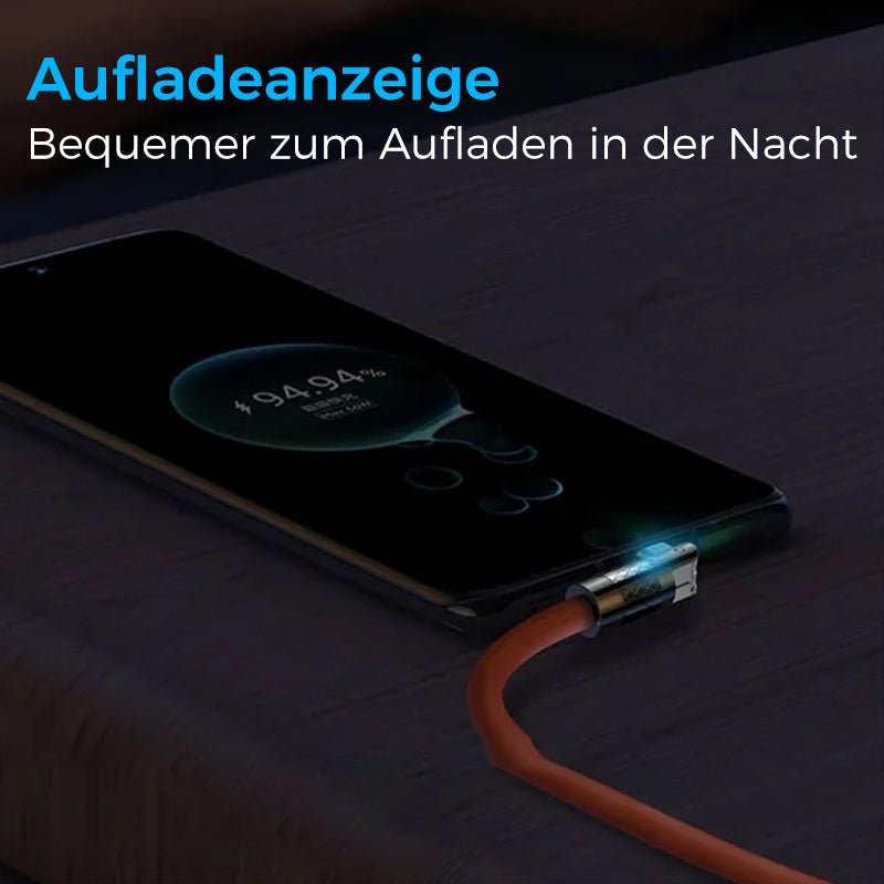 Lisslune | 180° rotatable rapid charging cable