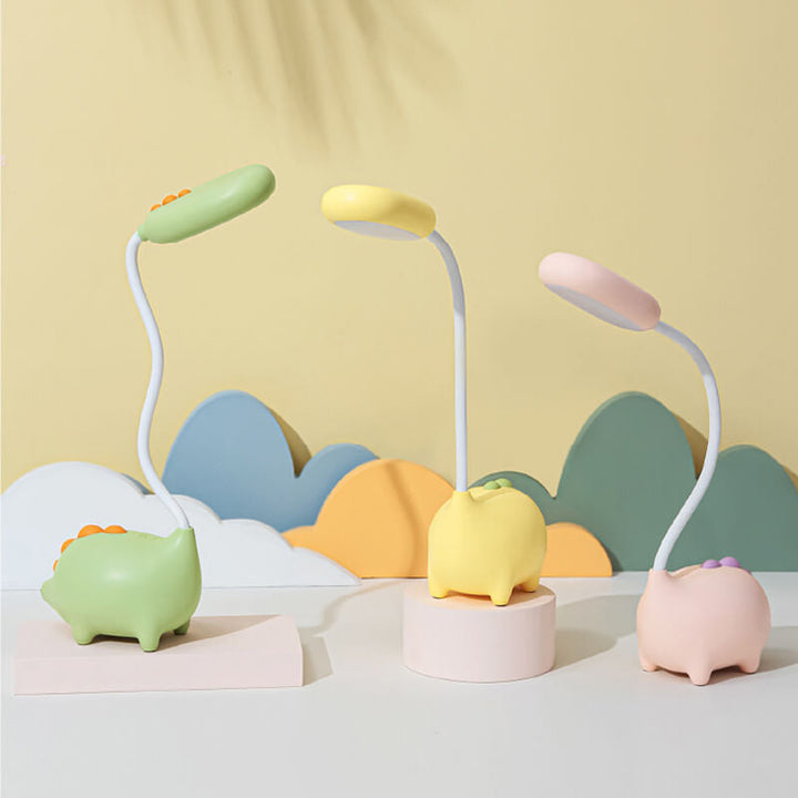 Lisslune | Rechargeable LED Desk Lamp with Cartoon Dinosaur Eye Care