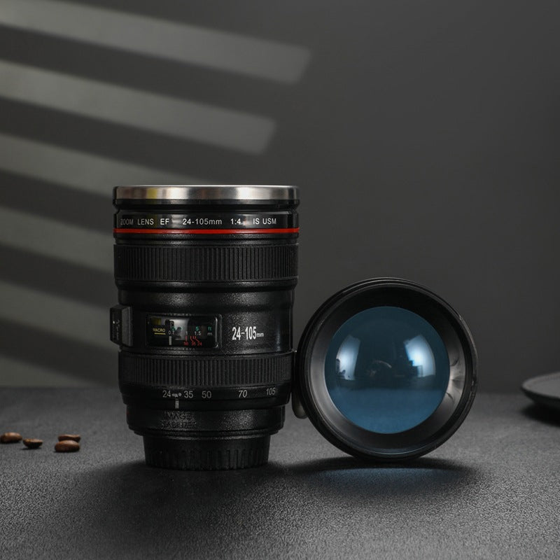 Lisslune | Camera Lens Inspired Insulated Cup Coffee Mug