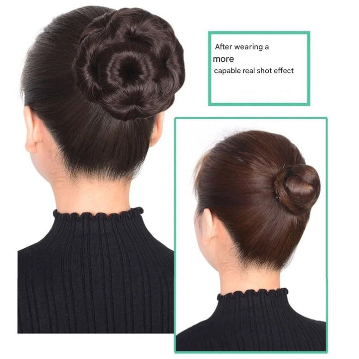 Lisslune | Fiora Flower-shaped Hairpin – Quick Updo Clip