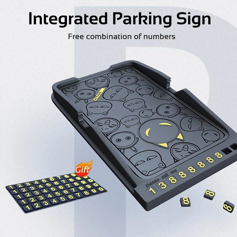Lisslune | Universal 3-in-1 dashboard silicone phone holder with anti-slip GPS mat
