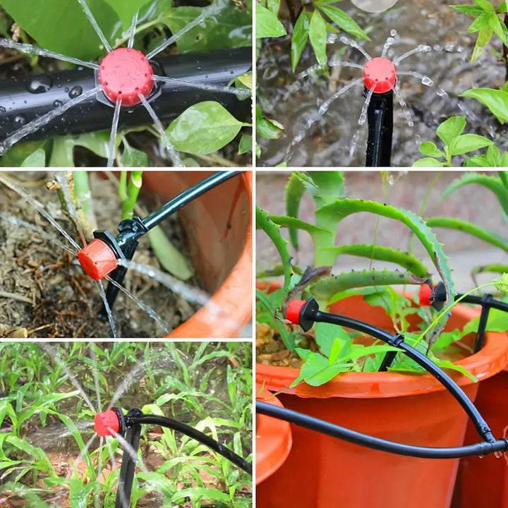 Lisslune | Adjustable Drip Nozzle – Spray Nozzle for Garden Irrigation Systems