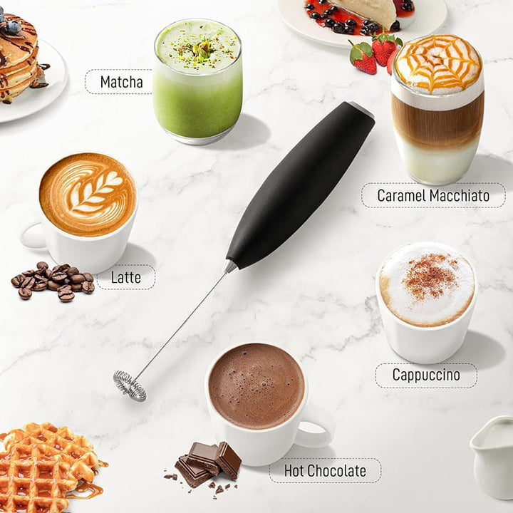 Lisslune | Powerful Milk Frother with Stand