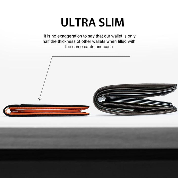 Lisslune | Mens Slim Wallet RFID Blocking