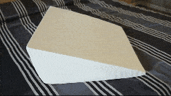 Lisslune | Large Triangle Wedge Pillow | Adjustable Foam for Acid Reflux, Back Pain & Post-Surgery Recovery