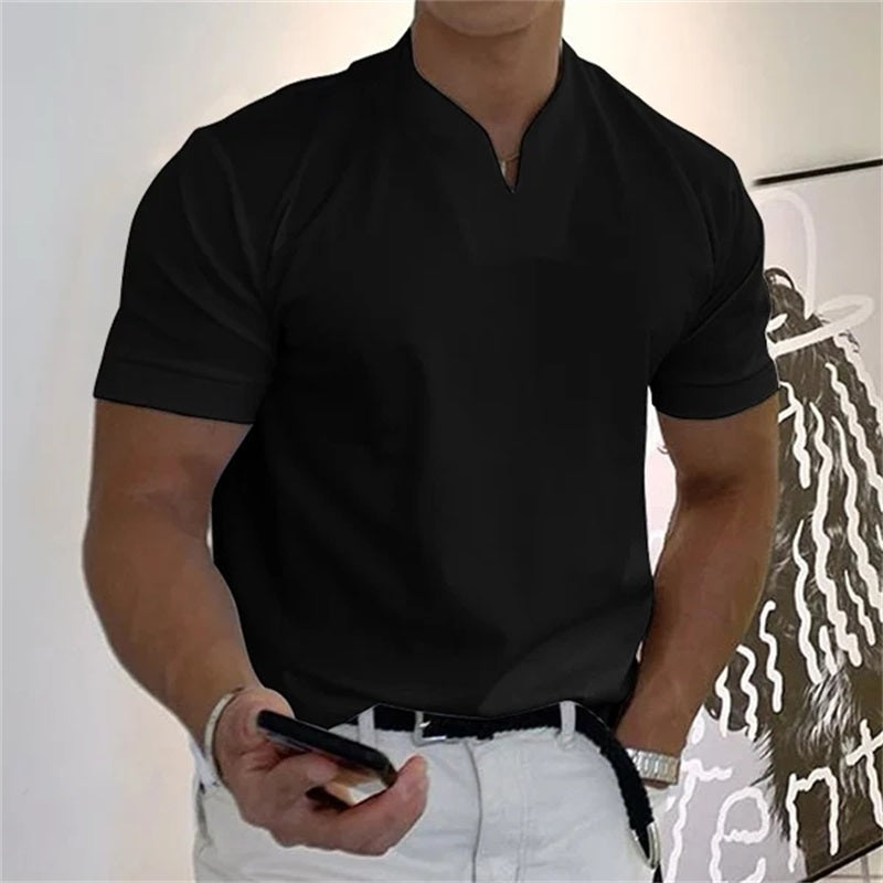 Lisslune | Men's Business Short Sleeve Fitness T-Shirt