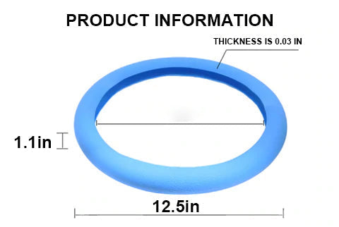 Lisslune | Auto Silicone Steering Wheel Cover