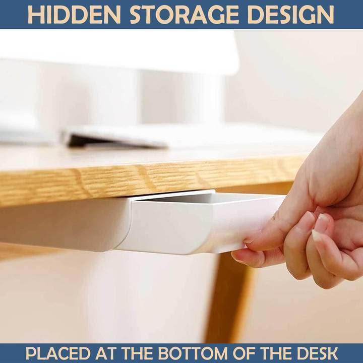 Lisslune | Storage drawer under the table without perforation