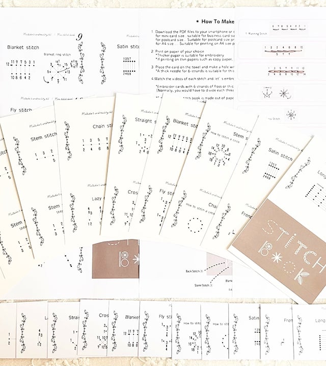 Lisslune | Creative Mini Sewing Book