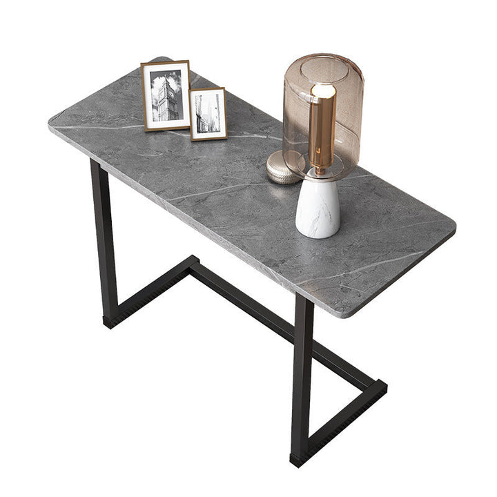 Lisslune | ModernoCurve C-Side Table | MDF Tabletop | Modern Design | Space-saving | Perfect for Living Room & Bedroom