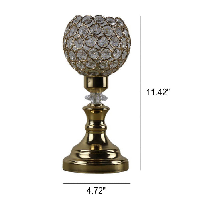 Lisslune | European Luxury Crystal Ball 1-Light Art Table Lamp