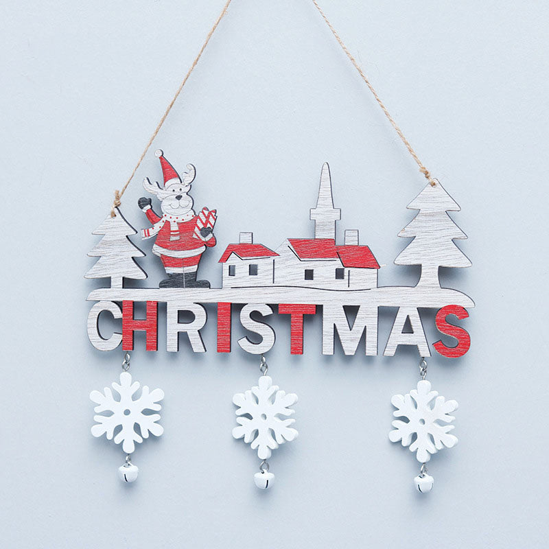 Lisslune | Creative Christmas wall decoration made of wood