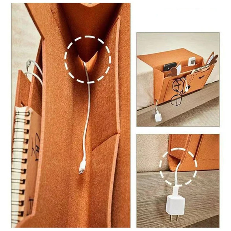 Lisslune | Hanging bag for bedside storage