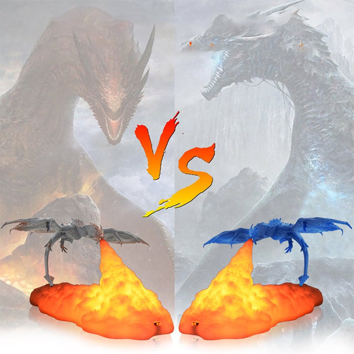 Lisslune | 3D LED Realistic Dragon Night Light