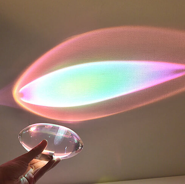 Lisslune | Creative Crystal Projection Angel Eyes LED Table Lamp
