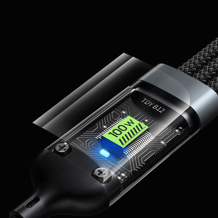 Lisslune | Super Fast Charging 3-in-1 Data Cable