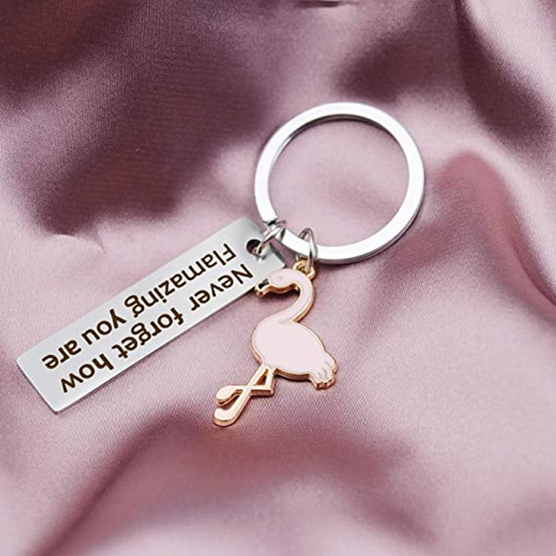 Lisslune | Motivational Flamingo Keychain