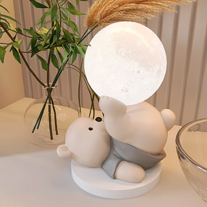 Lisslune | GlowBear Touch Lamp - Cute LED Night Light