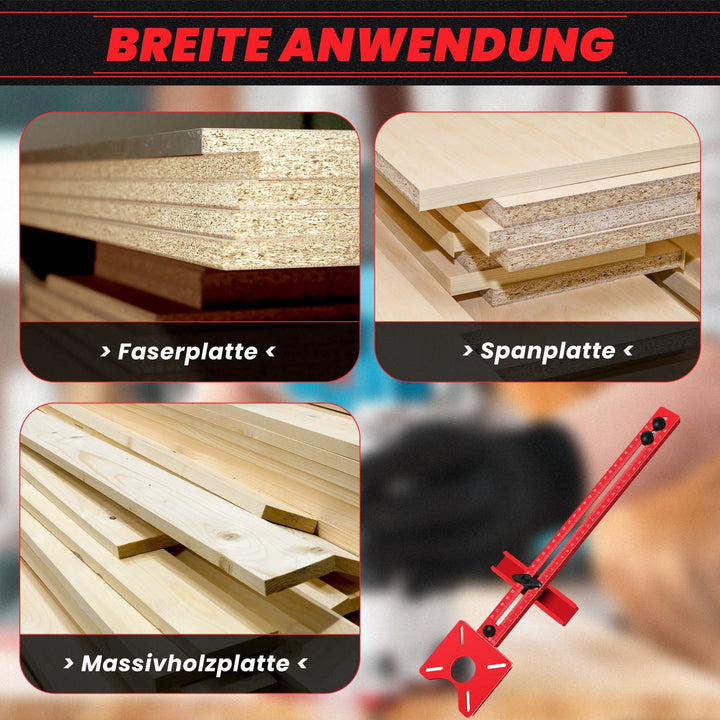 Lisslune | 4 in 1 Router Routing Groove Holder
