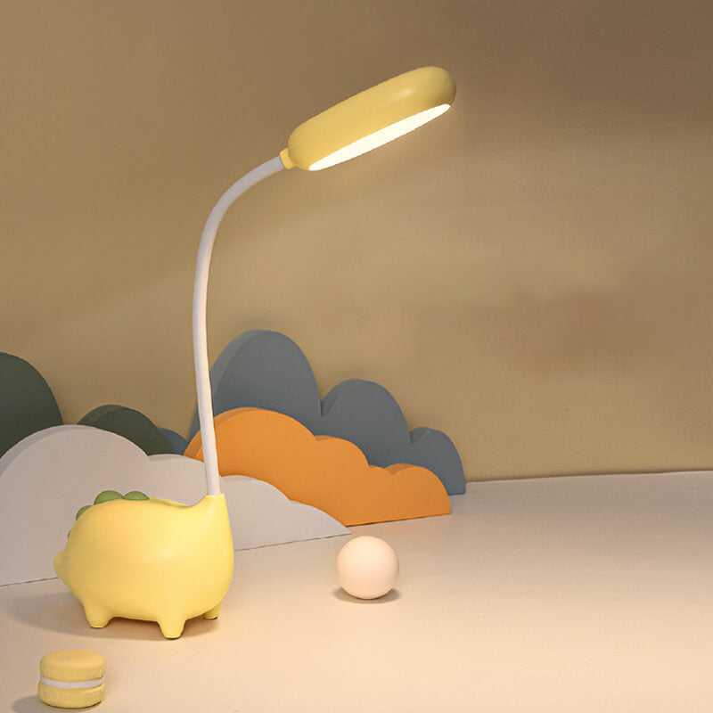 Lisslune | Rechargeable LED Desk Lamp with Cartoon Dinosaur Eye Care
