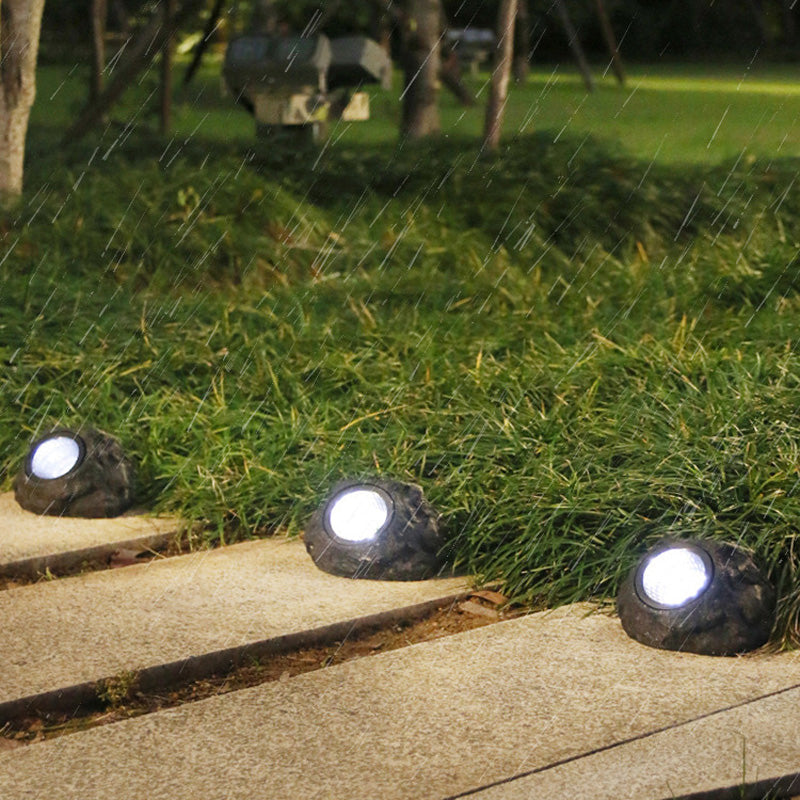 Lisslune | Solar Outdoor Lawn Decorative Stone Lights