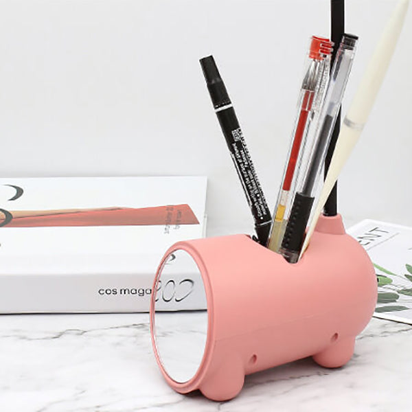 Lisslune | BunnyGlow Creative LED Touch Lamp with Pen Holder | USB Charging Function | Desk Lamp | Children's Room Decor