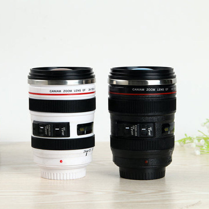 Lisslune | Camera Lens Inspired Insulated Cup Coffee Mug