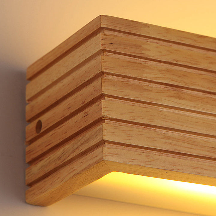 Lisslune | Wooden Wall Lights for Bathroom Mirrors – Stylish Functional Illumination for Home Decor & Vanity Lighting