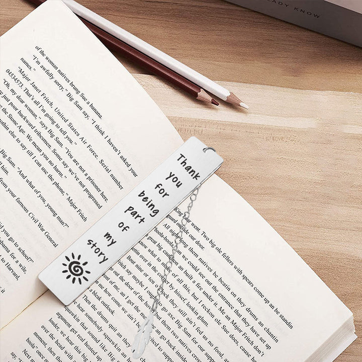 Lisslune | Longer Stainless Steel Bookmark