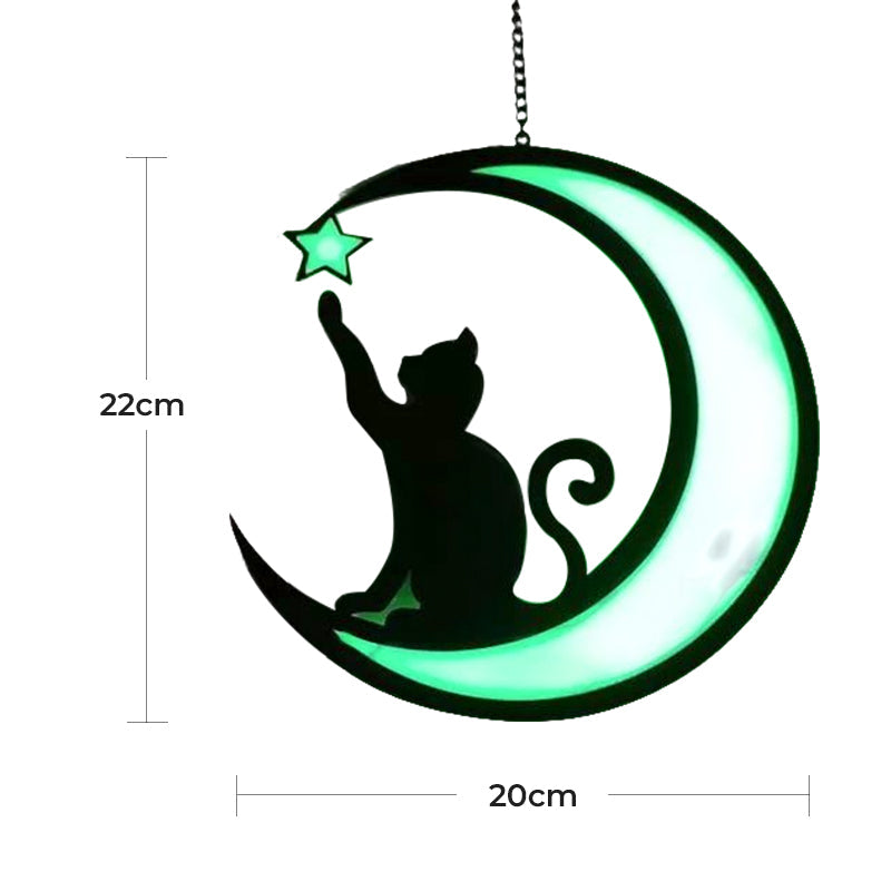 Lisslune | MoonlitWhiskers – Magical LED lights for cats and crescent moon