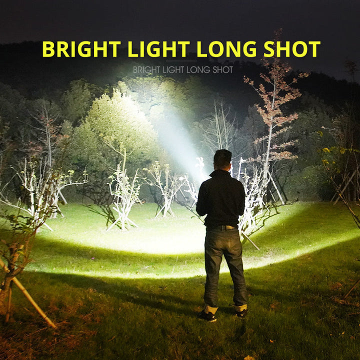 Lisslune | High-Power Waterproof LED Flashlight | 30,000–50,000 Lumens Rechargeable Torch