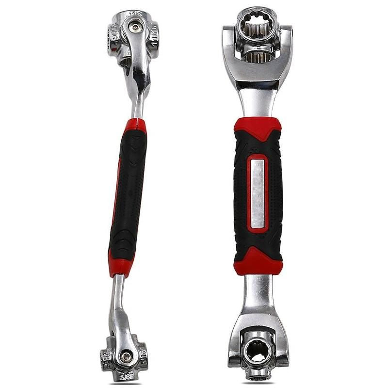 Lisslune | 8-in-1 Multifuntional Rotating Socket Wrench - Universal, Slip-resistant Hand Tool