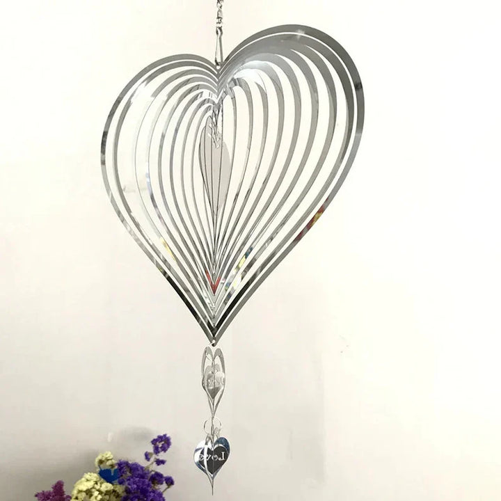 Lisslune | Rotating Wind Bell made of Stainless Steel