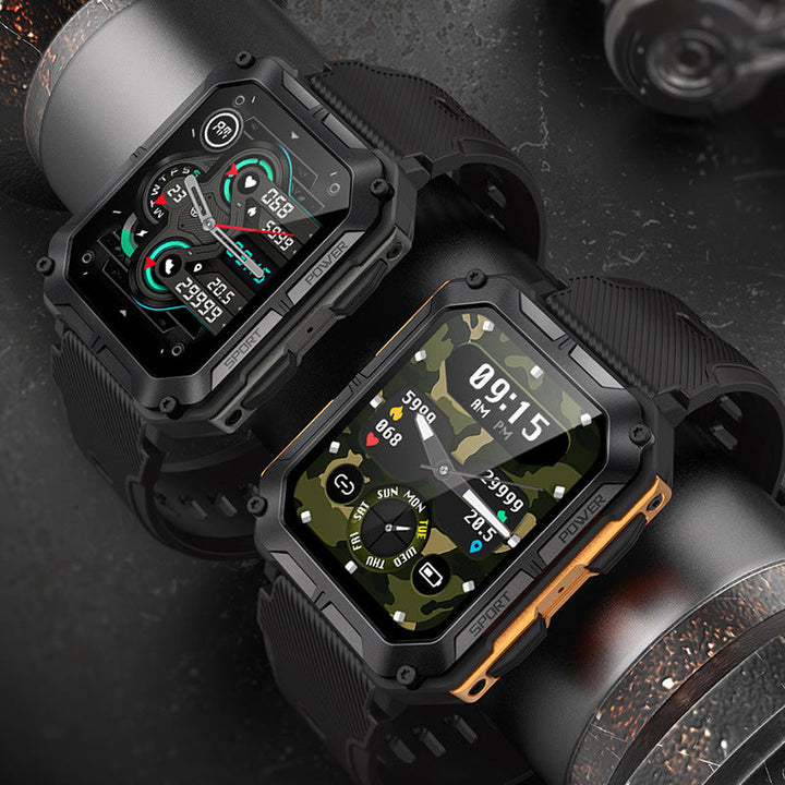 Lisslune | FitPulse | Sport Smartwatch Bluetooth Calls | Waterproof, Photography, Heart Rate Monitoring | Stylish and Functional