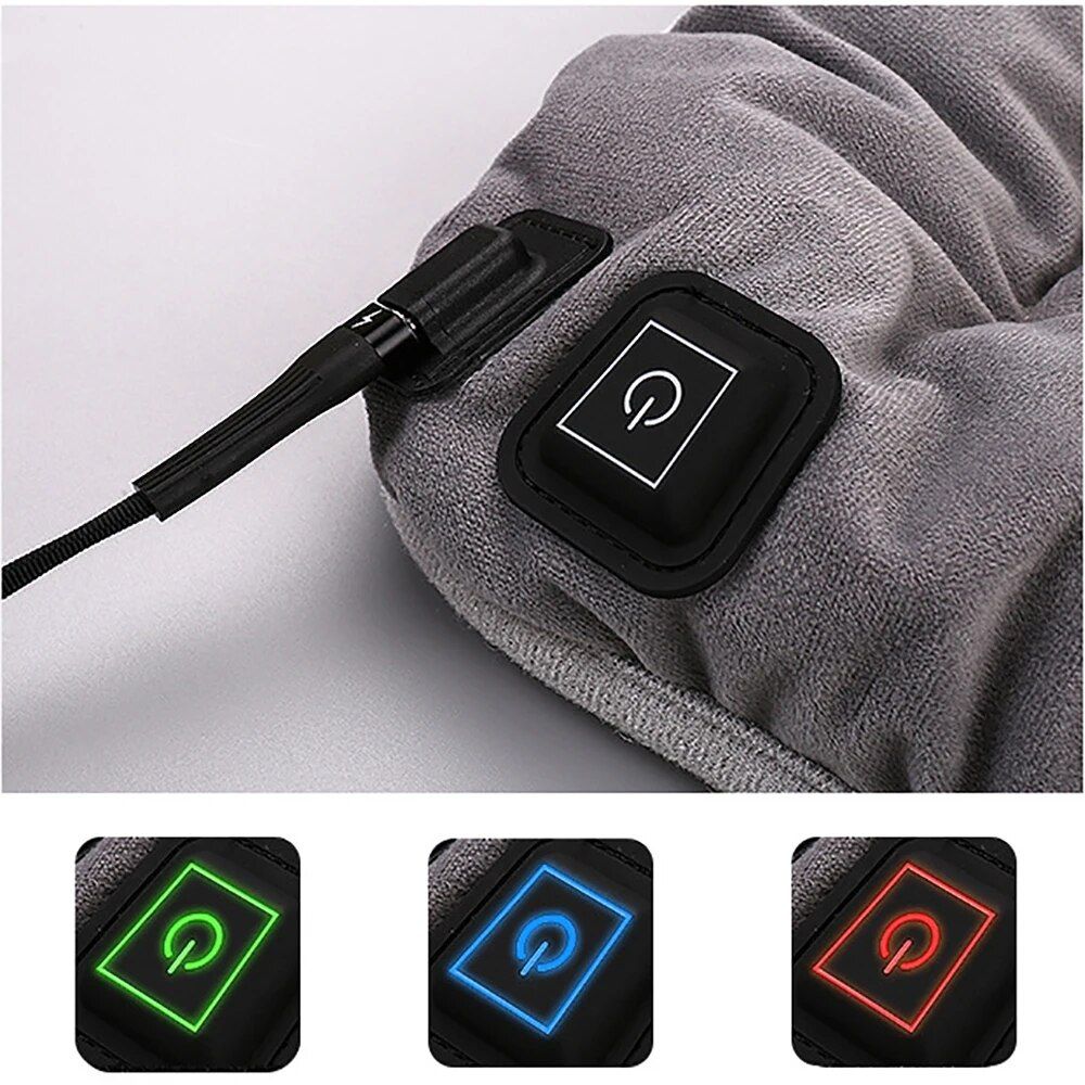 Lisslune | 3-level Adjustable Electric Heating Pad - Comfortable Body Warmer for the Chair and the Car