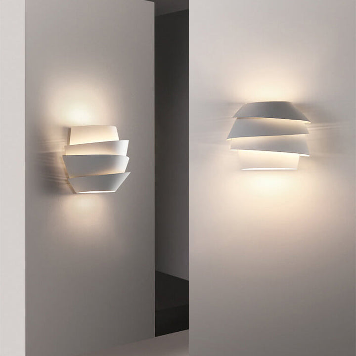 Lisslune | NordGlow Dual Light Wall Sconce – Scandinavian Style Iron Wall Lamp for Modern Interiors