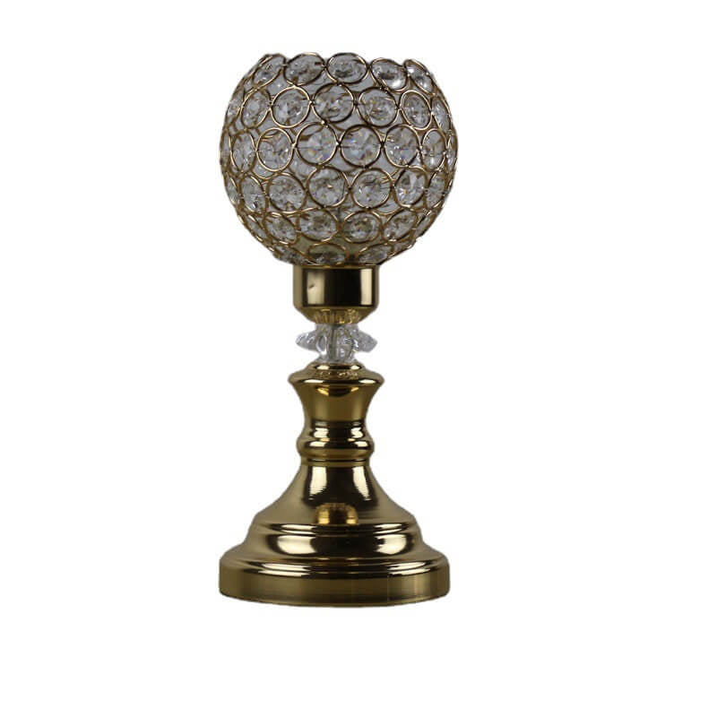 Lisslune | European Luxury Crystal Ball 1-Light Art Table Lamp