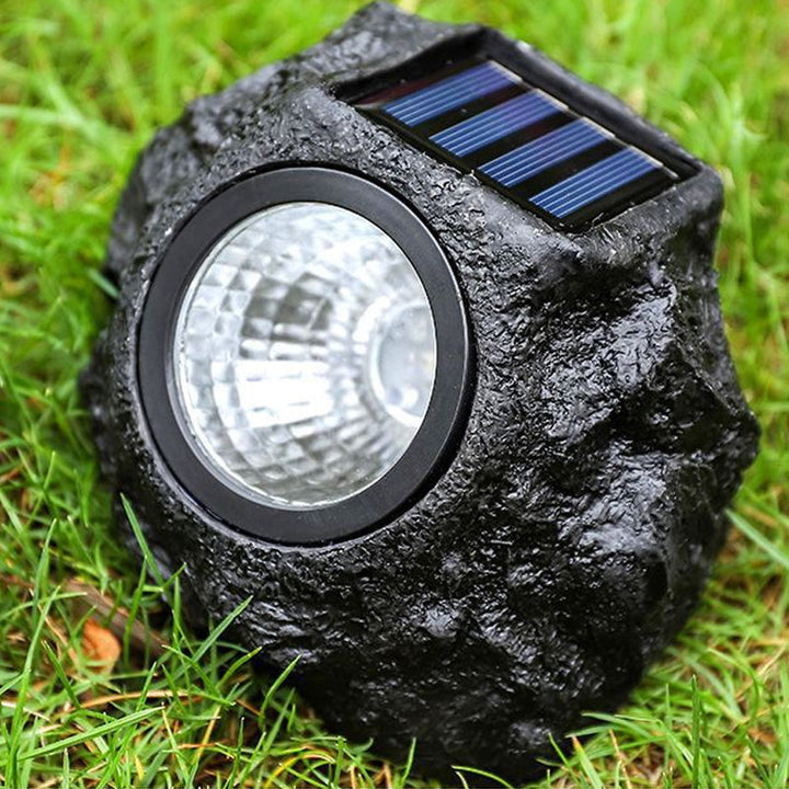 Lisslune | Solar Outdoor Lawn Decorative Stone Lights