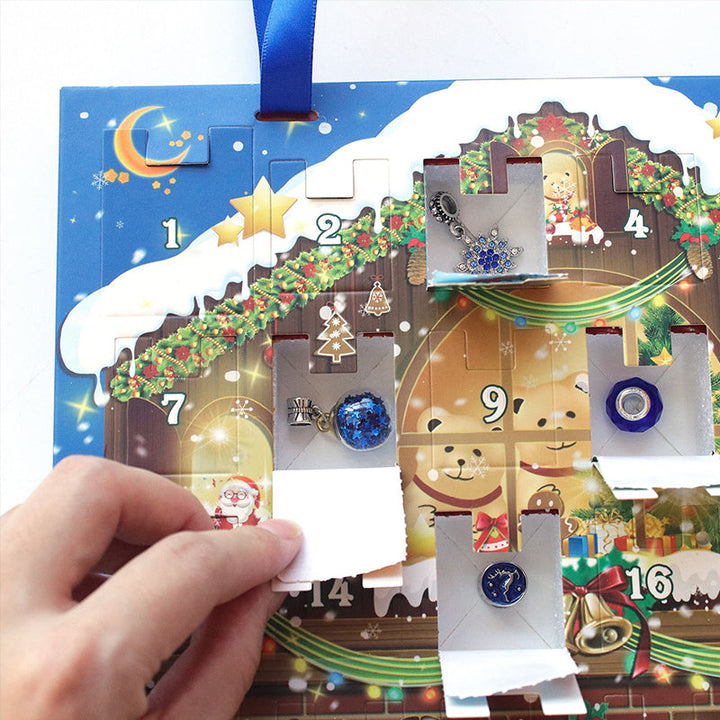 Lisslune | 24 Days Countdown Calendar DIY Christmas Advent Calendar Bracelet Set