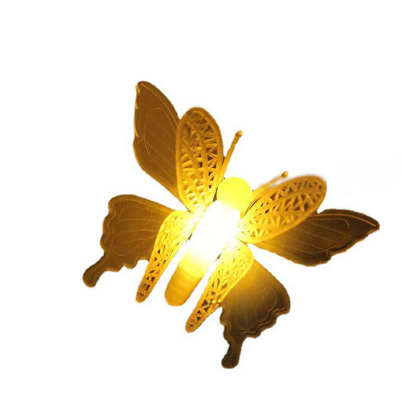 Lisslune | Luminelle LED String Lights | Butterfly Design | For Garden, Balcony & Terrace | Outdoor Decor