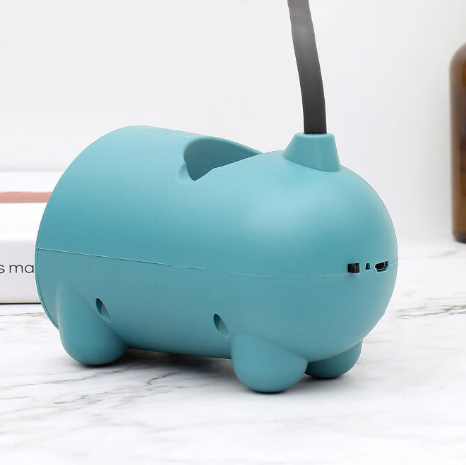 Lisslune | Creative LED Touch Lamp with Pen Holder | USB Charging Function | Desk Lamp | Children's Room Decor